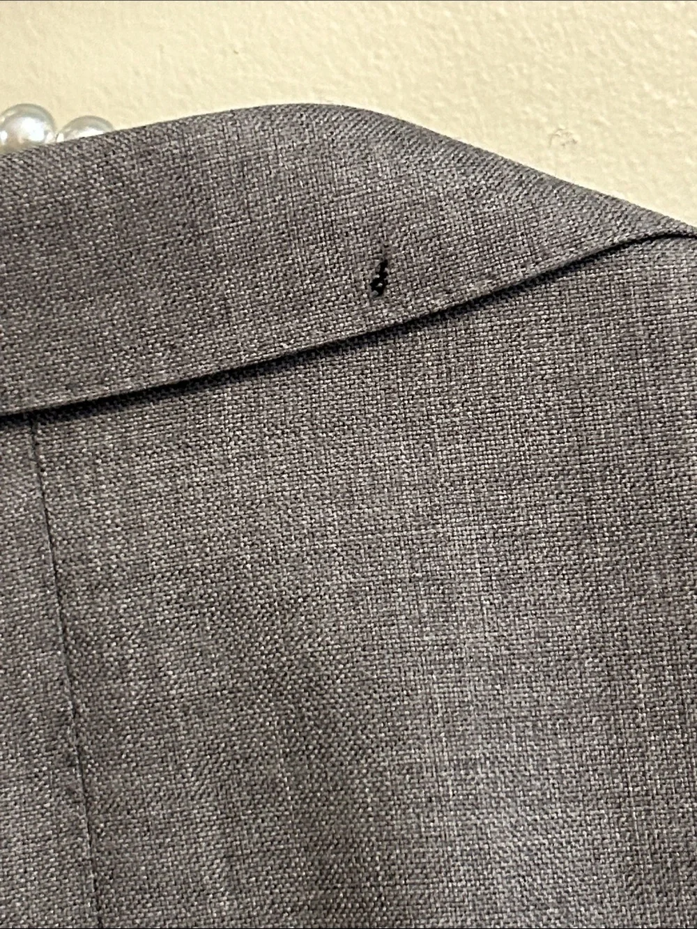Faconnable Mens Wool Blazer Jacket Size 62 Gray Sport Coat Crest Buttons Italy
